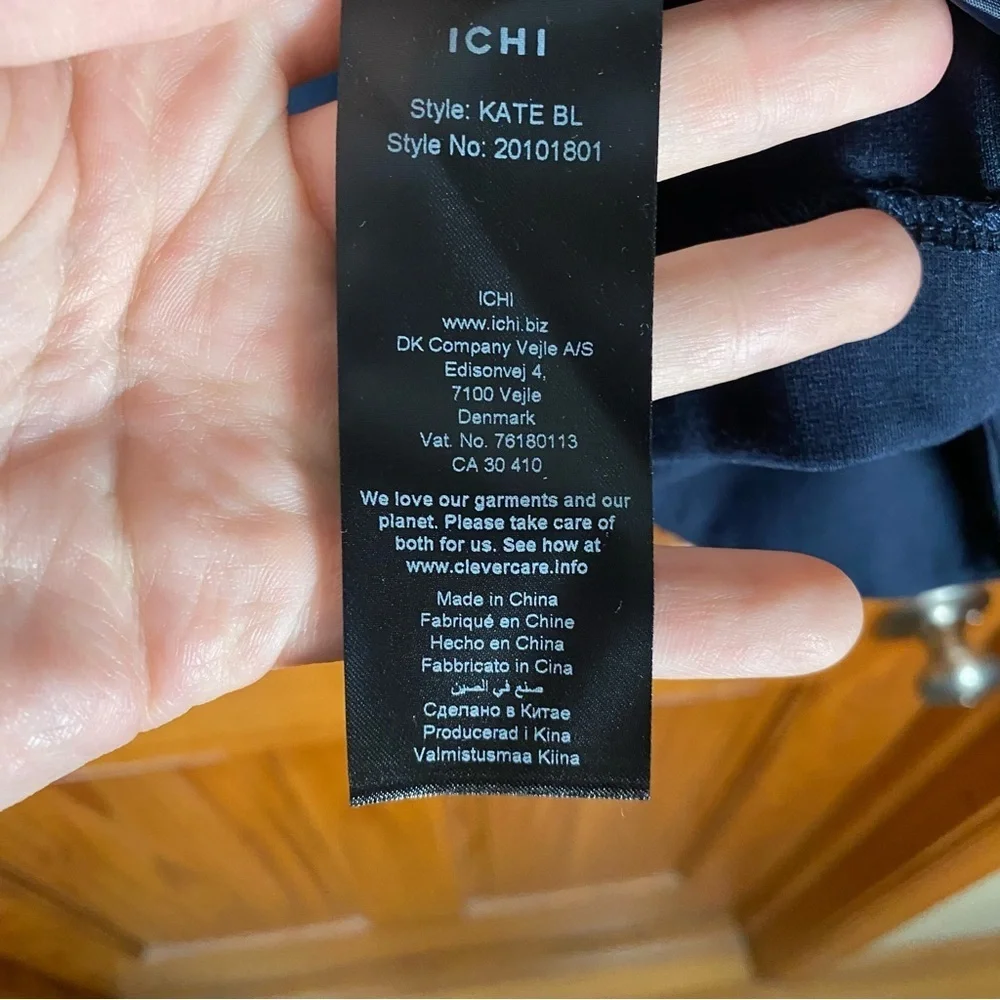 ICHI IHKATE Blazer in Navy Blue - Picture 10 of 12